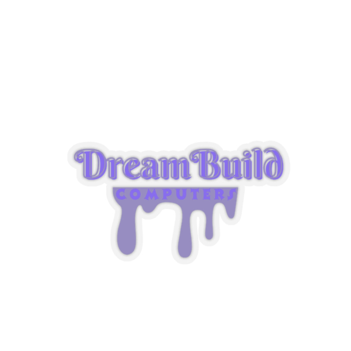 Purple drip DreamBuildComputers Sticker 12x Entries 🎟️