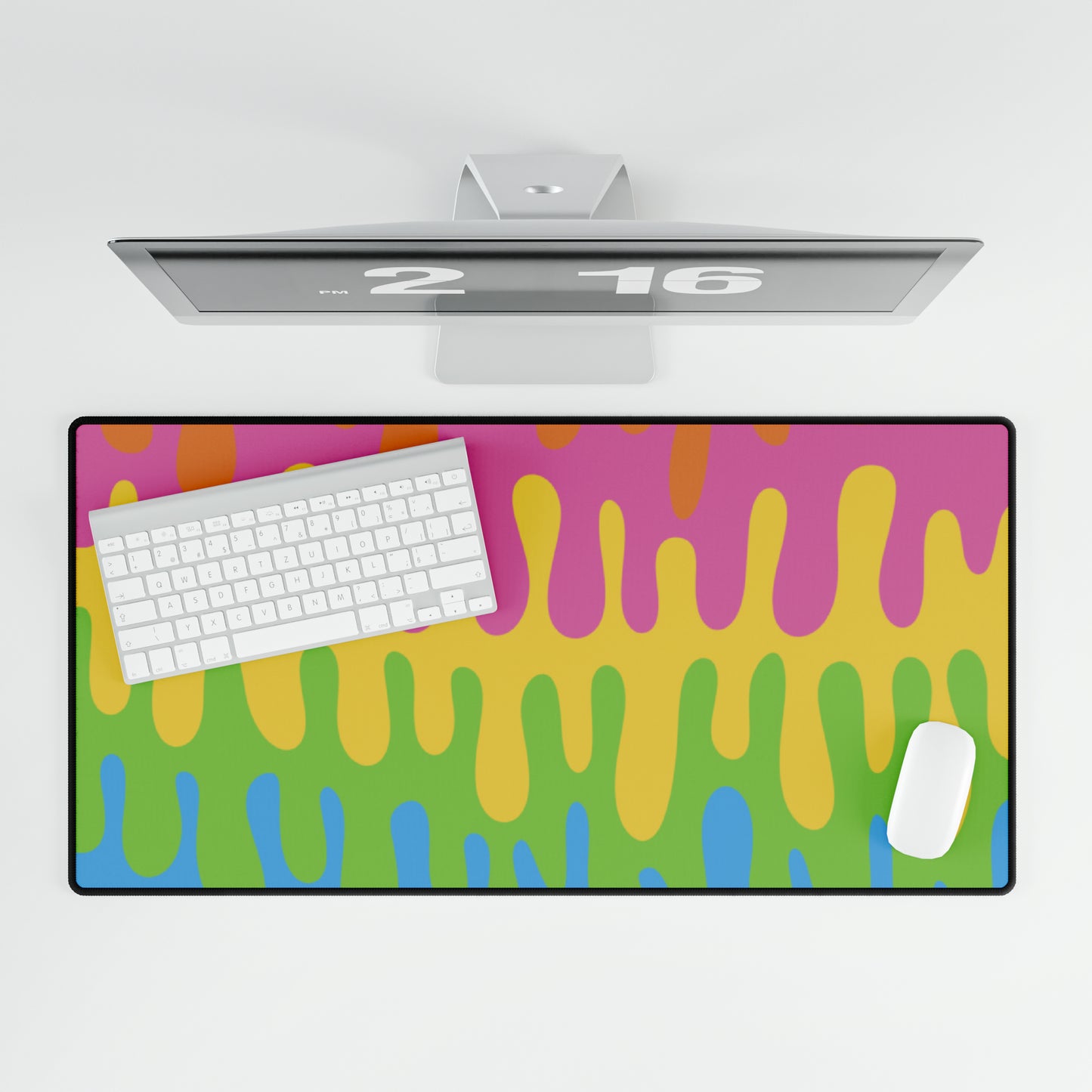 Rainbow Drip Mouse Pad Large 32x entries 🎟️