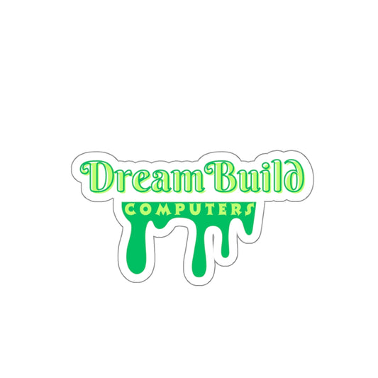 Green drip DreamBuildComputers Sticker 12x Entries 🎟️