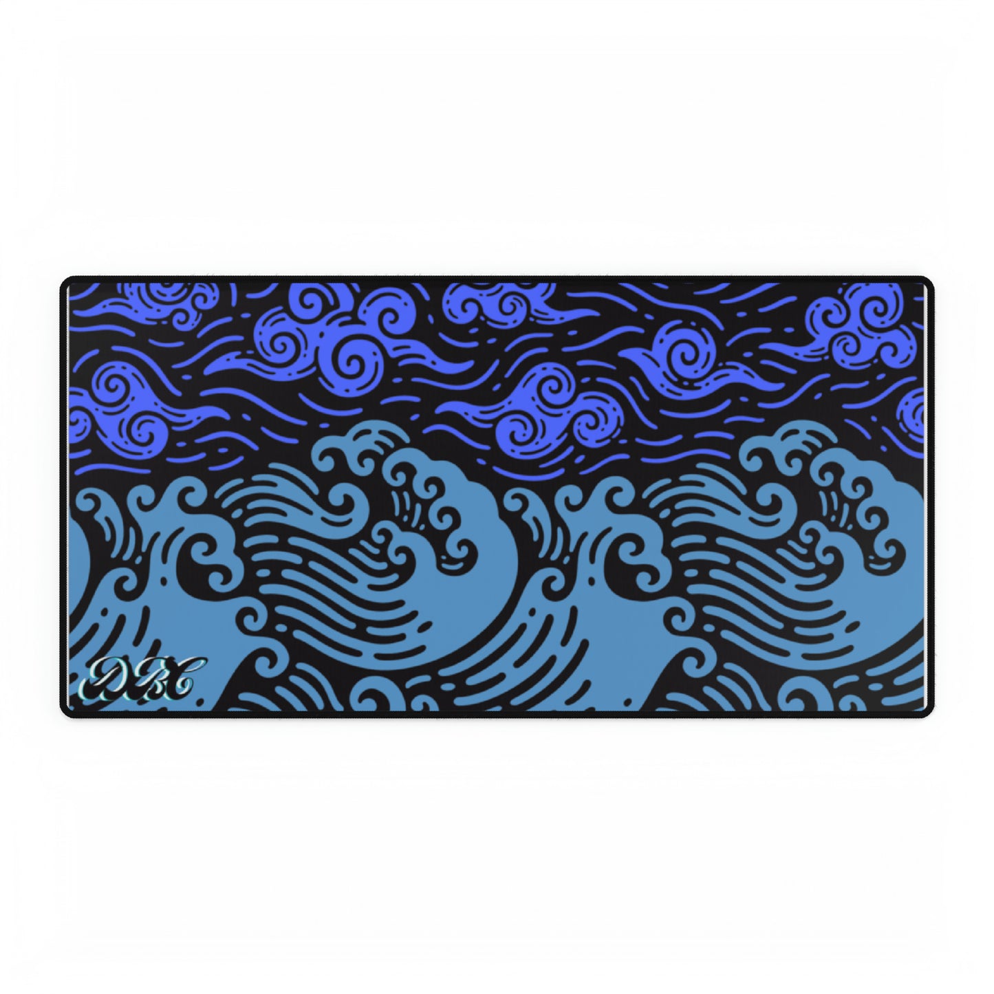 Blue waves Mouse Pad Large 32x entries 🎟️