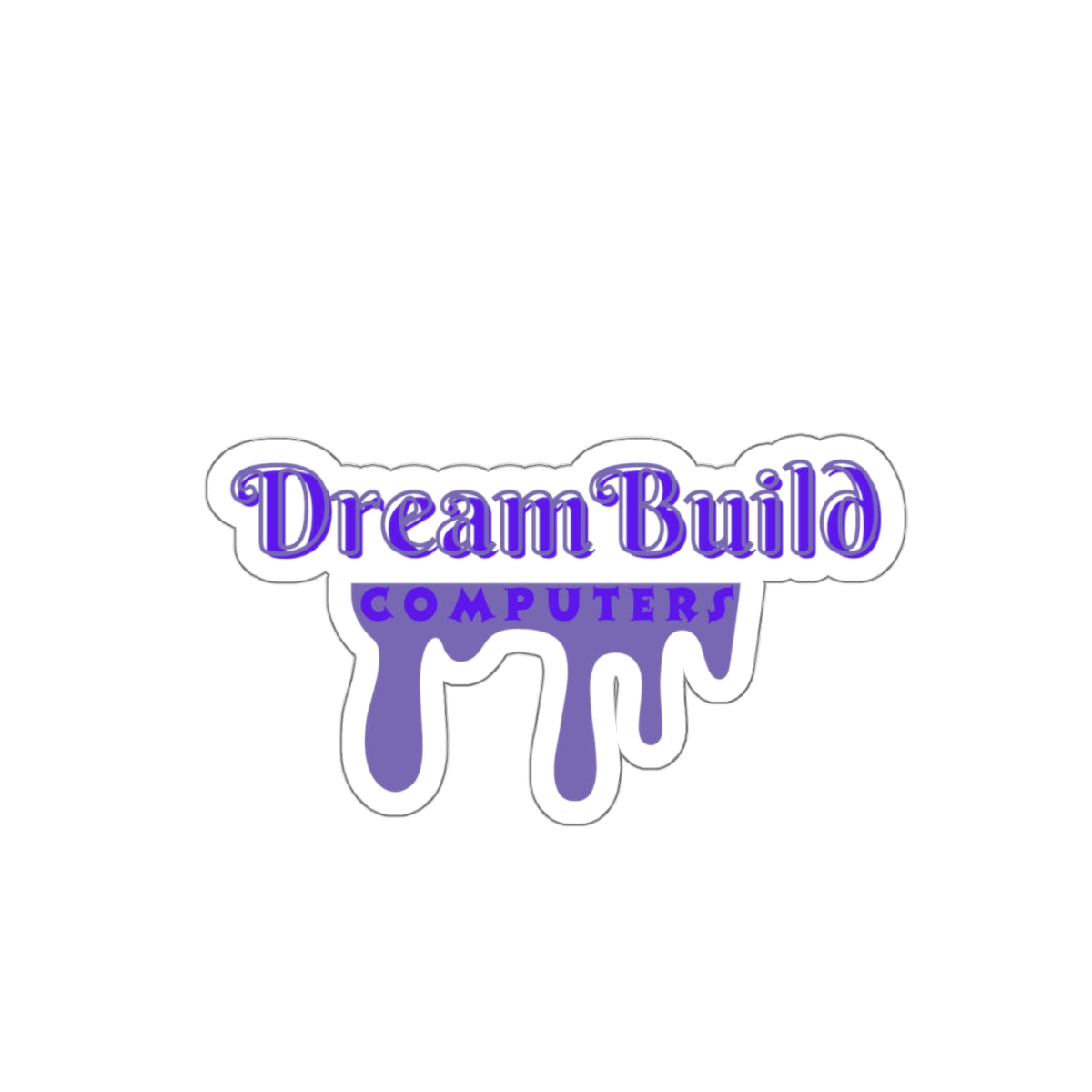 Purple drip DreamBuildComputers Sticker 12x Entries 🎟️