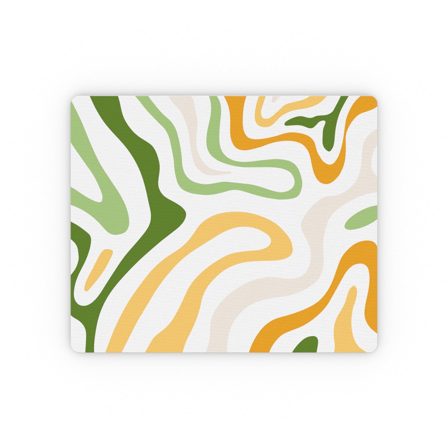 Green/Orange Topo Mouse Pad Small 18x entries 🎟️